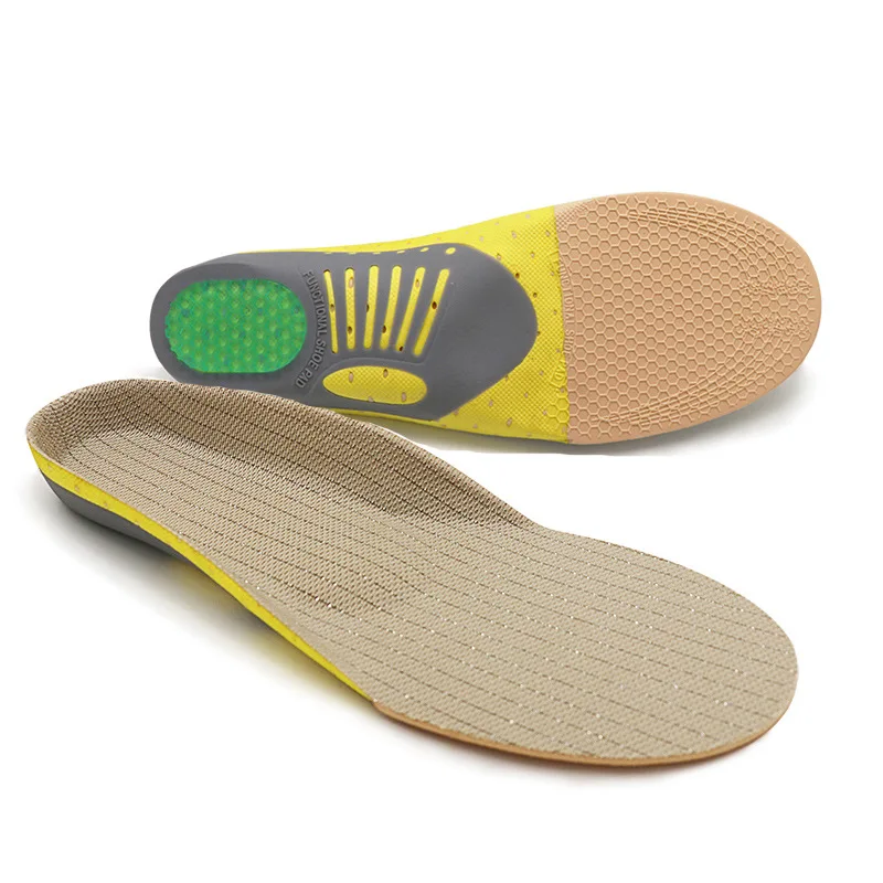 EVA Gel Insoles Foot Health Sole Pad with High Elastic Heel Cushion for Shoes Insert Arch Support Pad for Plantar fasciitis