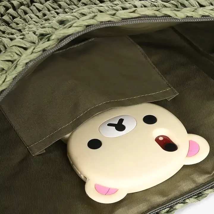 New Travel Beach Woven Handbag Woven Basket Tote Shoulder Bag Rope Crochet Knit Bag bucket storage beach bag