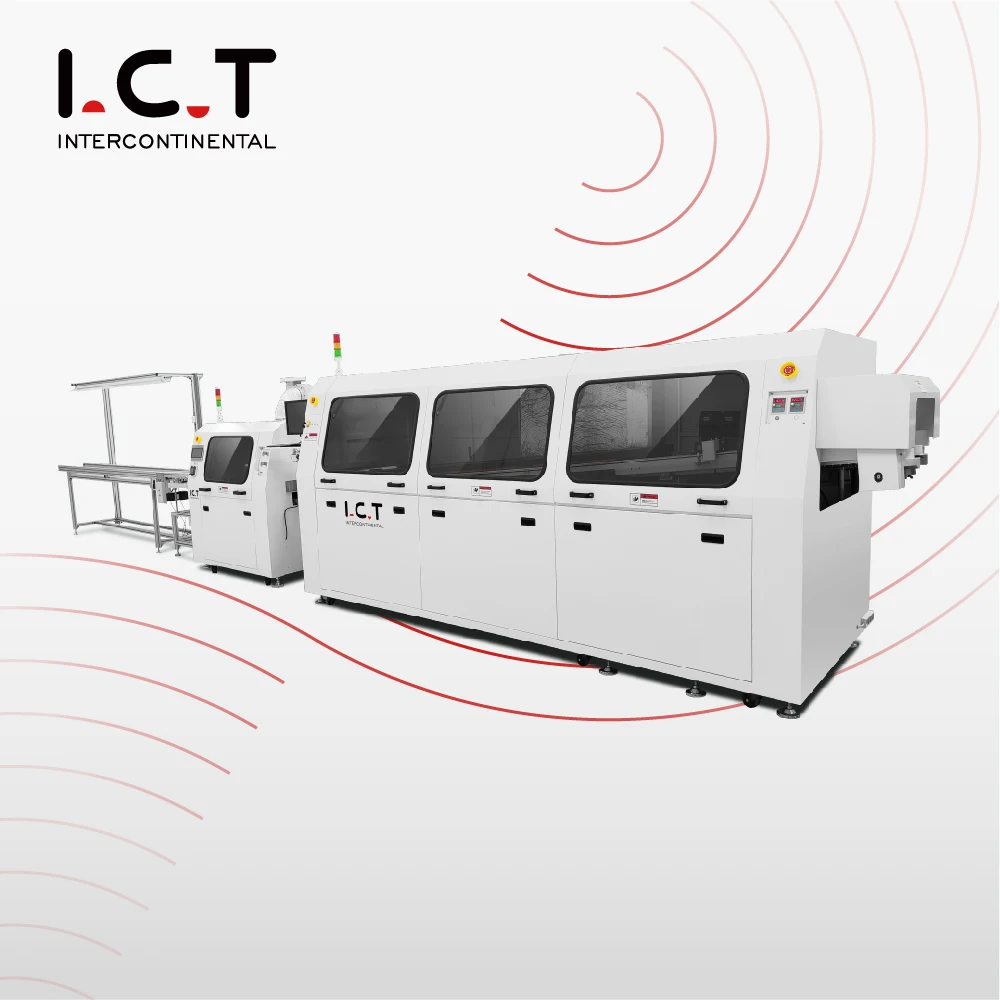 Online Selective Soldering Machine I.C.T-SS550 for PCB Assembly Soldering Component Machine