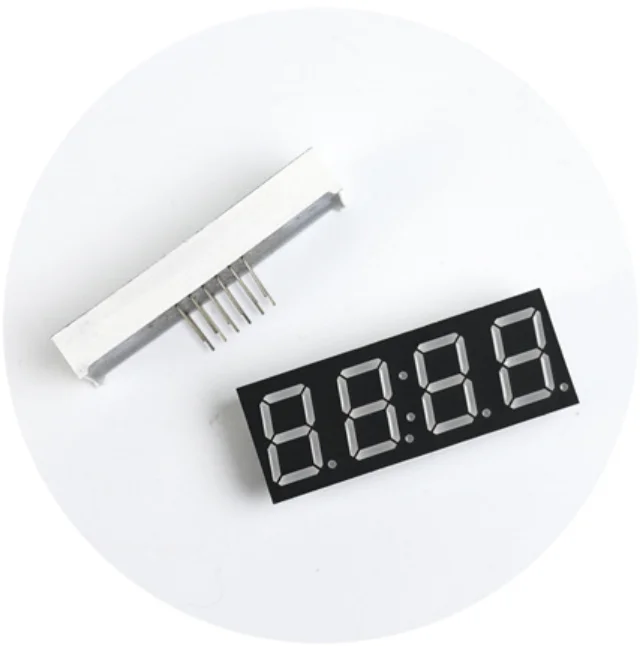 4 digit 7 segment display 0.28 0.56 0.8 inch led display