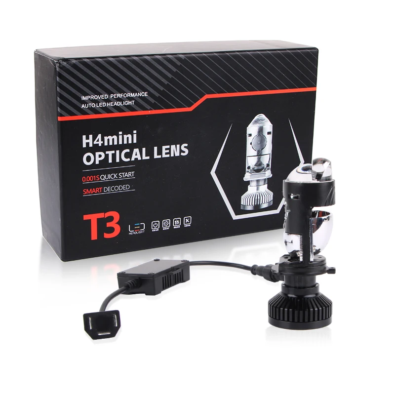 Upgraded version Y6 Y7 Y7D Y8 car led H4 projector lens motorcycle led headlight laser for toyota prado h4 led headlight bulbs