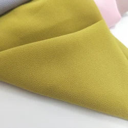 Шифоновая ткань 100% полиэстер жемчужный креп шифоновая ткань