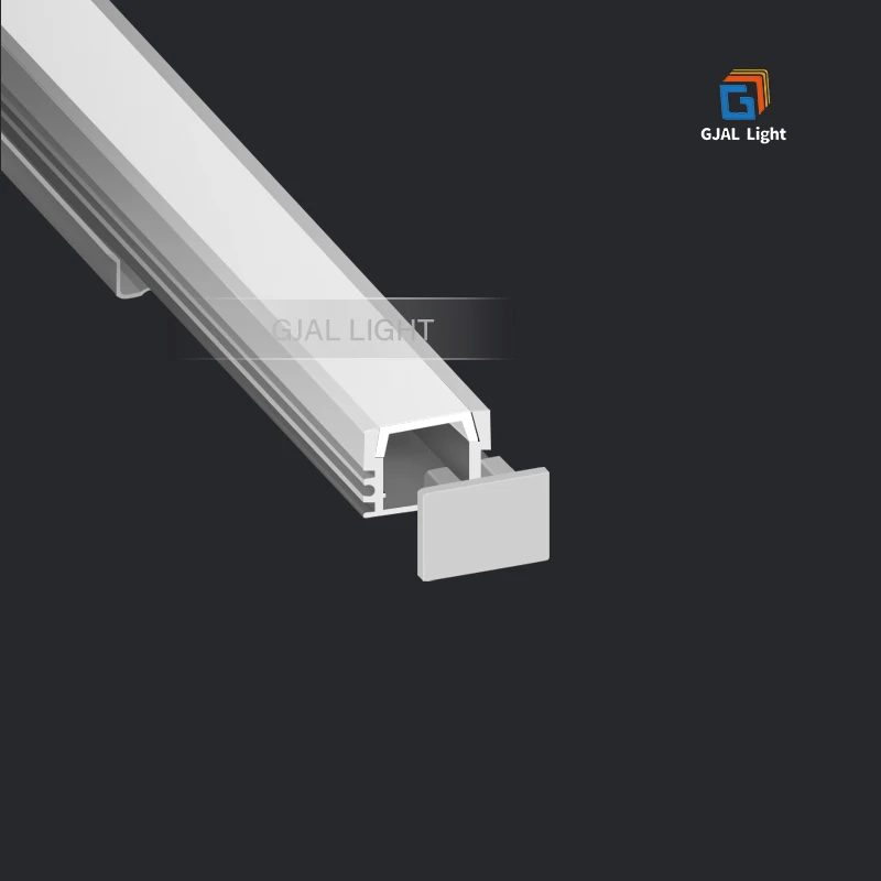 led lighting profiles aluminum led channel surface mounted white PC cover aluminium strip light