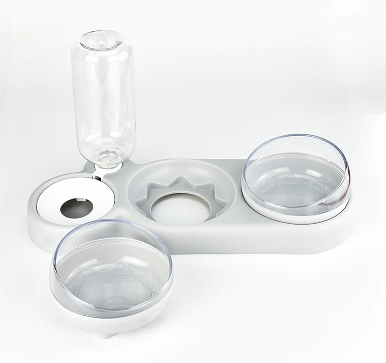 
automatic pet feeder plastic dog & cat food water customizable 2021 new design 