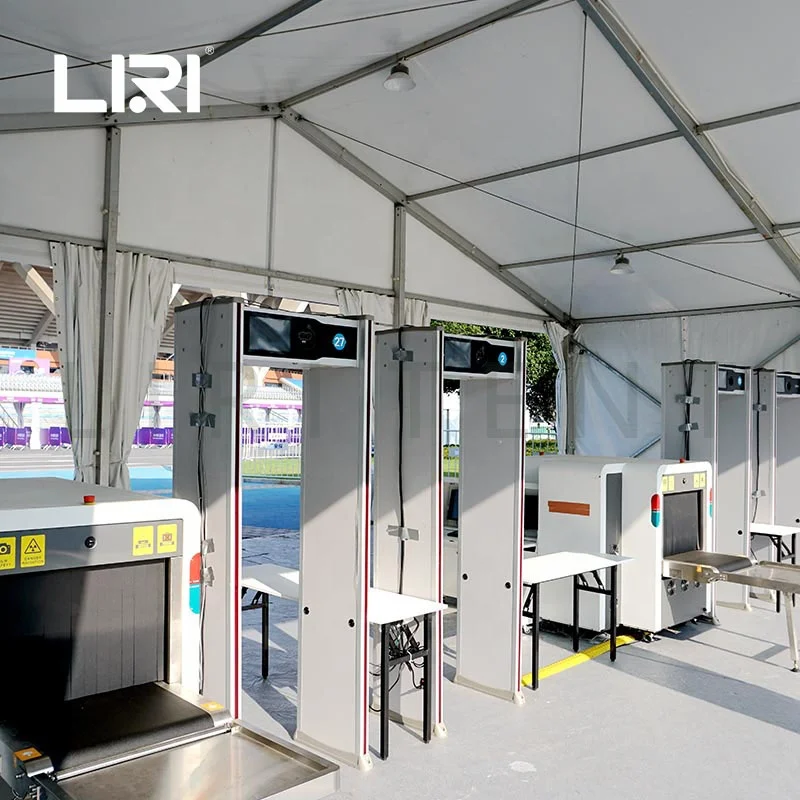 All Weather Heavy Duty Big Clear Span Sport Events Tent Security Check