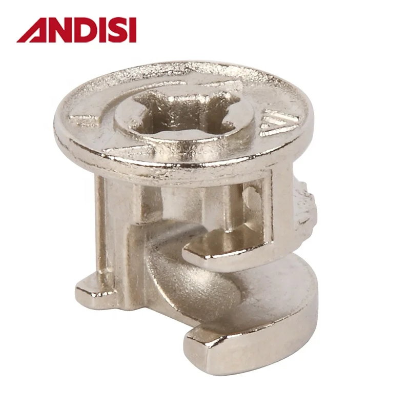 furniture kd fitting china wholesale 3 in 1 hidden invisible connector cam lock mini fix for furniture cabinet wood