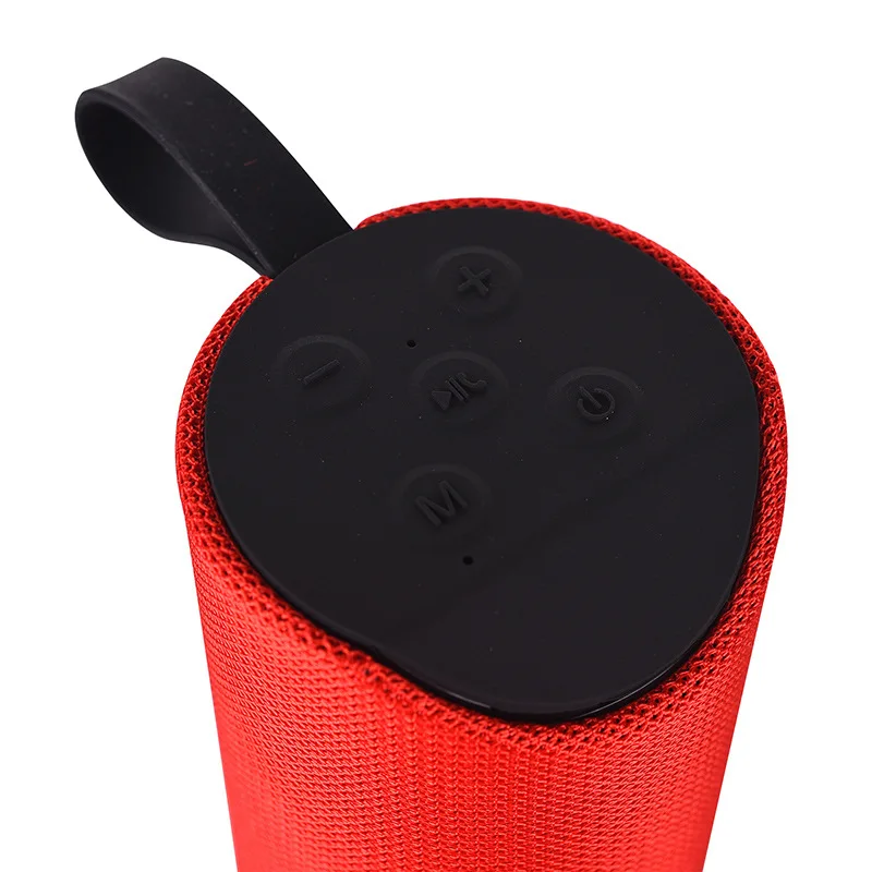 S113 Portable Speaker Waterproof Bt 4.2 Speaker Outdoor Subwoofer Bass Wireless Speakers Mini Column Box Loudspeaker Fm Ft
