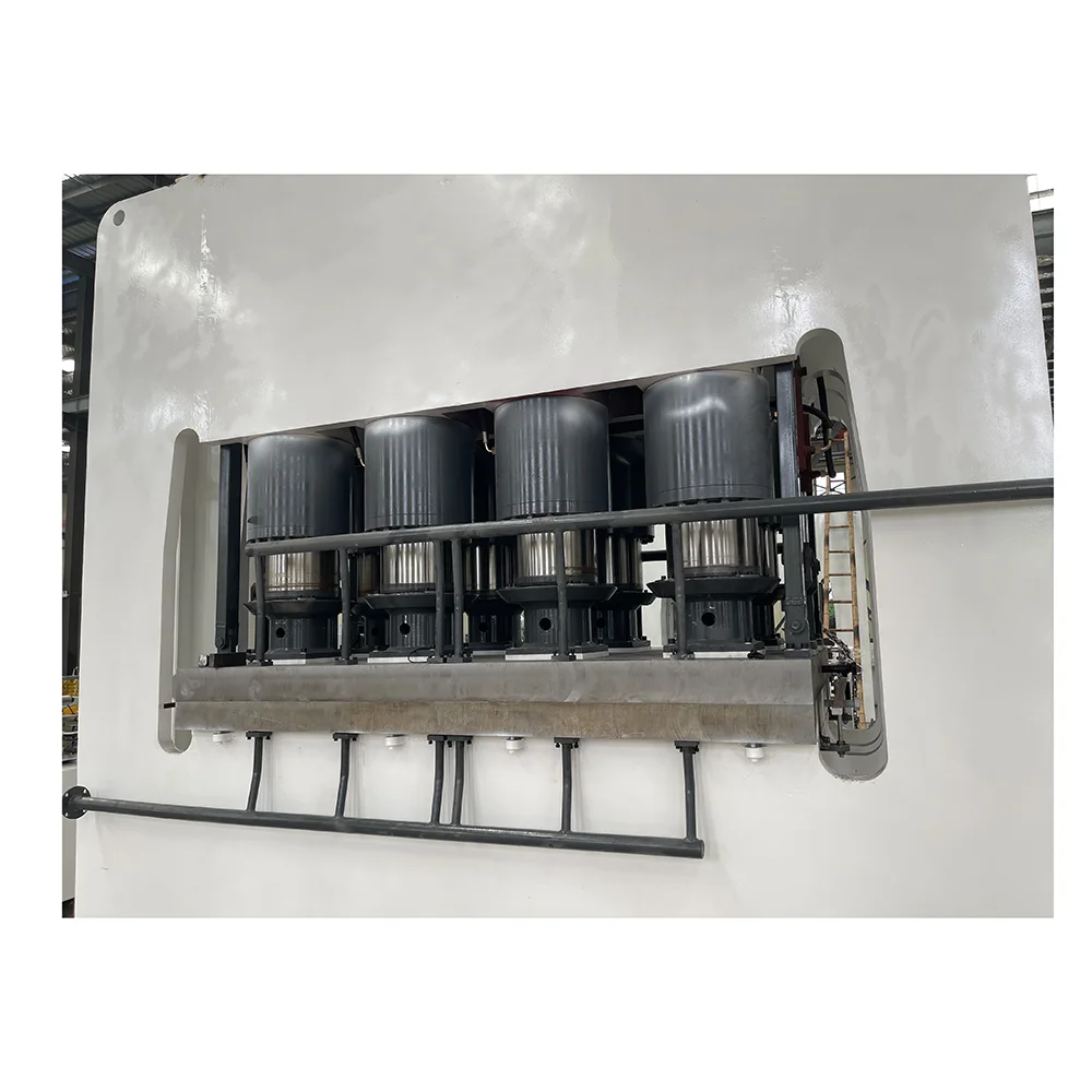 Short Cycle Melamine Laminating Hot Press Machine / MDF Laminating Machine