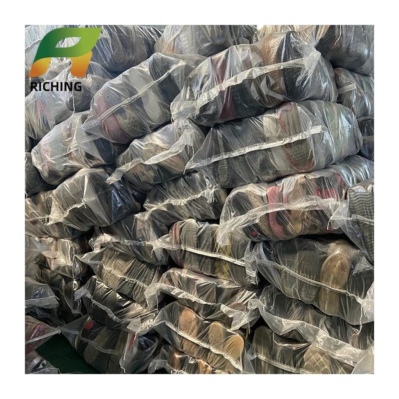 Imported China Guangzhou Shoe Ball Men Sport Original Branded Used Second Hand Shoes a Grade