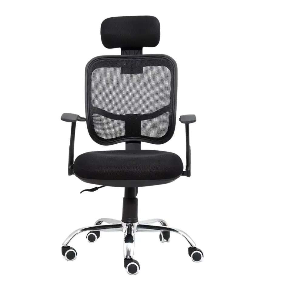 Wholesale Price Home Chassis Office Chair Mesh Luxury Adjustable Ergonomic Office Chair with Headrest