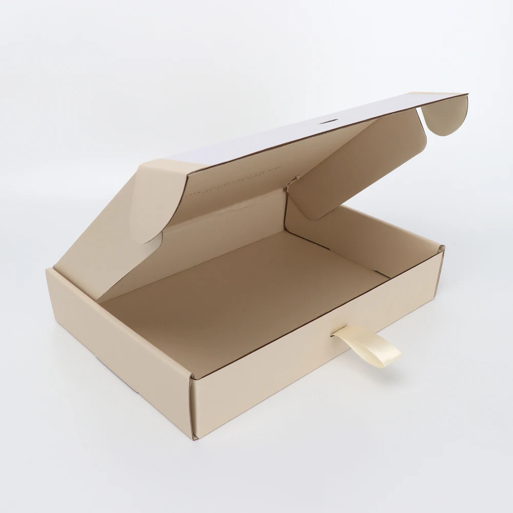 custom logo black custom corrugated mailer shipping carton postal packaging boxes with logo