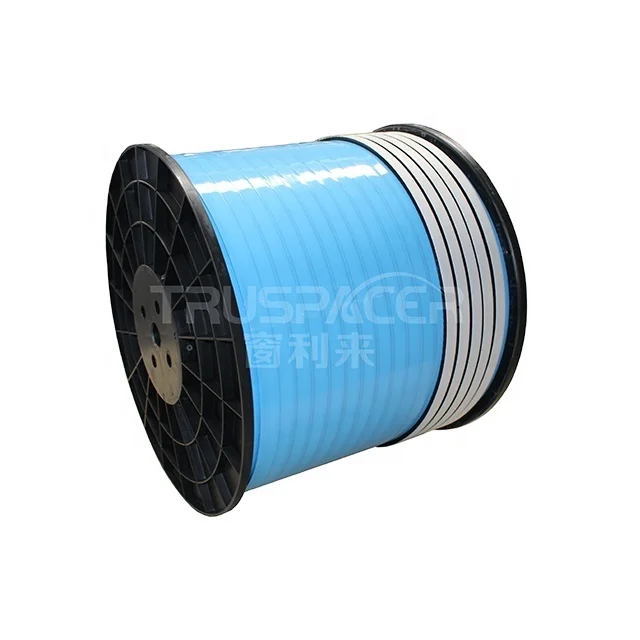 Swiggle Bendable  Composite Rubber Spacer For Savergy Insulating Glass