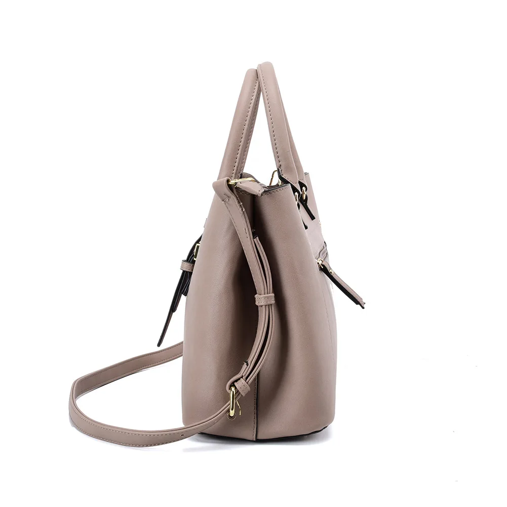 New Online Shopping Custom Wholesale Women handbags PU Leather Lady Tote Shoulder Bags