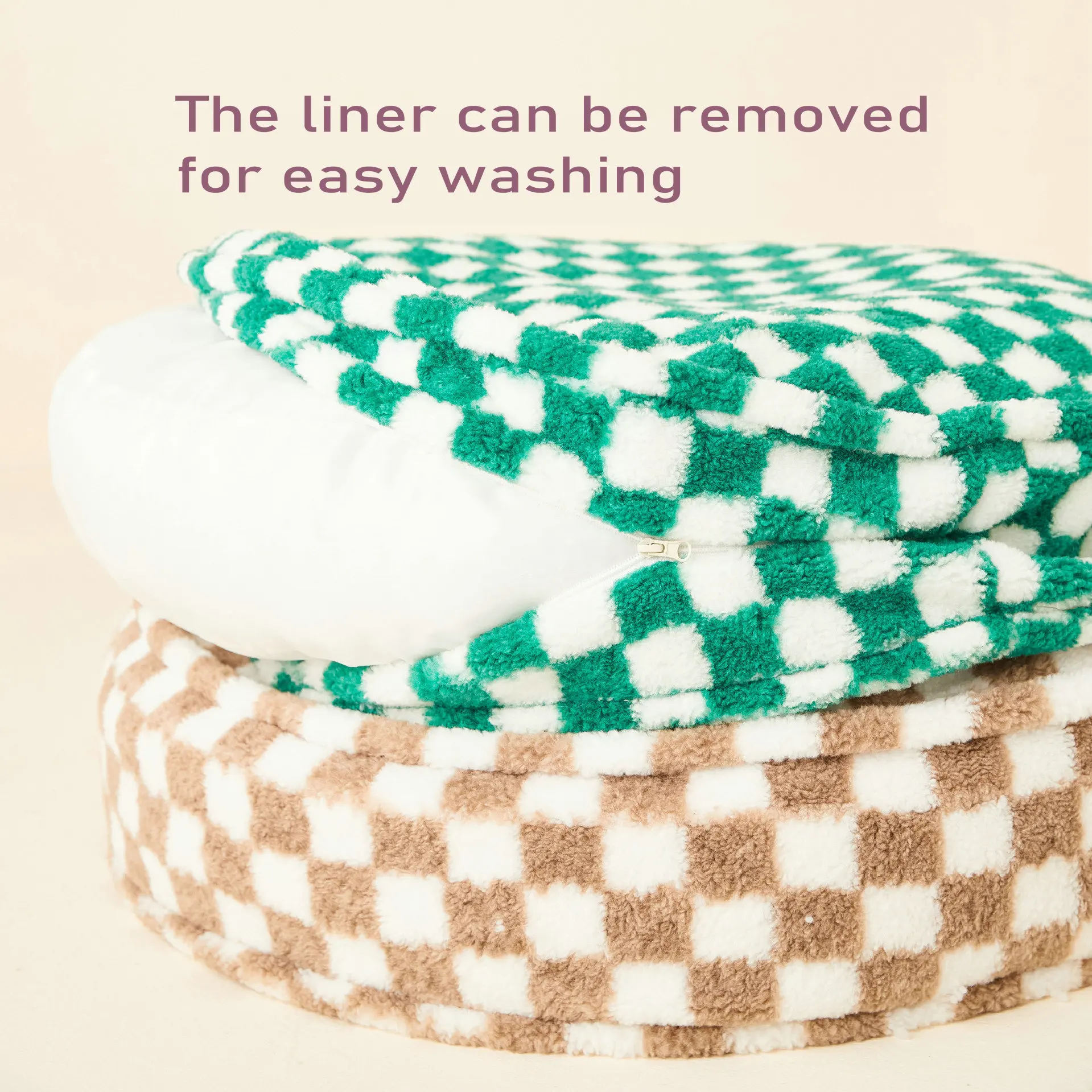 JXANRY Dog Designer Kennel Disassembled and Washed Easy Pet Bed Small and Medium-sized Pet Supplies Warm Winter Thick Soft Mat