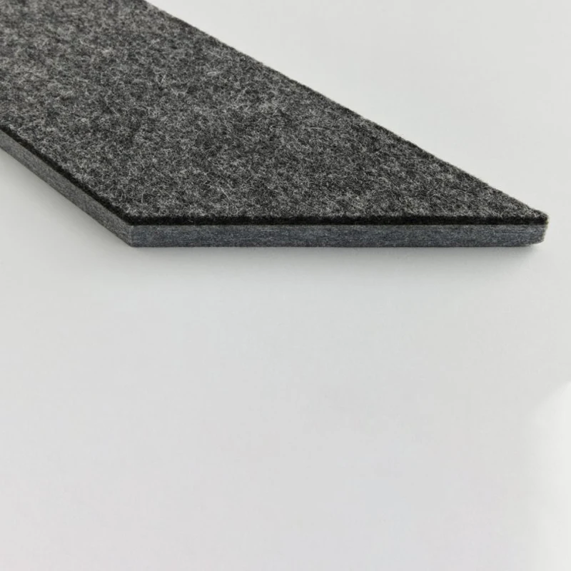 Cinema high quality sound proof insulation polyester fiber  acoustic panels supplier acoustic boards for walls pet felt