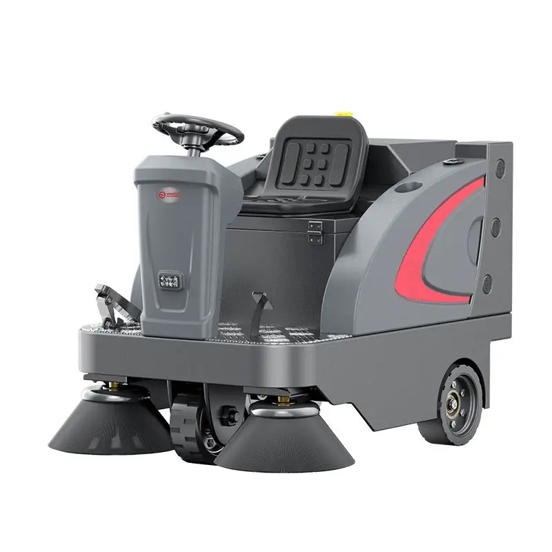 Industrial road street floor sweeper cleaning machine commercial magnetic ride on Sweeper truck