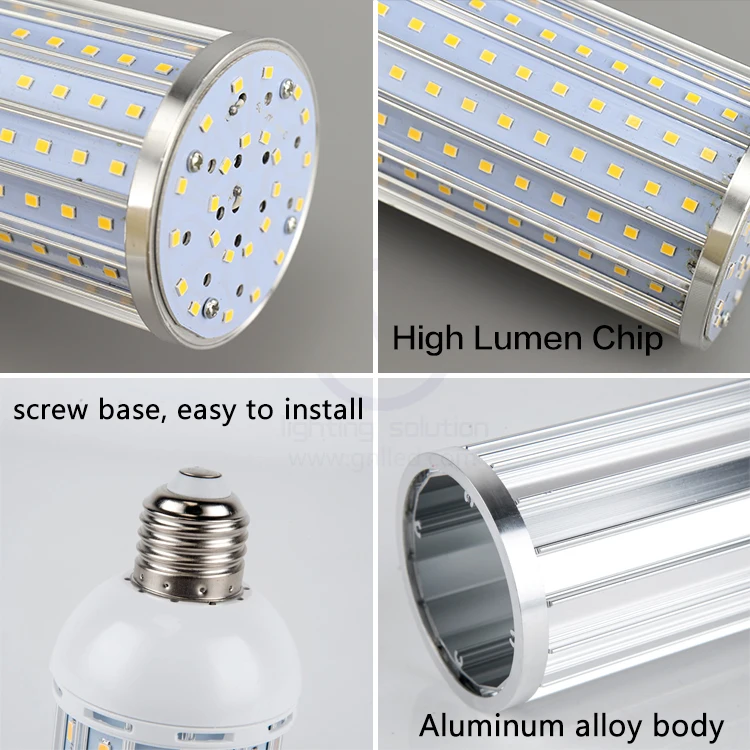 120 Volt AC85-265V 20 Watts 45w Corn Styles Outdoor Street Garden Lamp Retrofit Led Corn Bulbs Wholesale