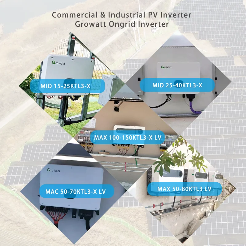 SUNLINK GO156 Growatt Solar Inverter Afci Function Optional Solar Energy Products
