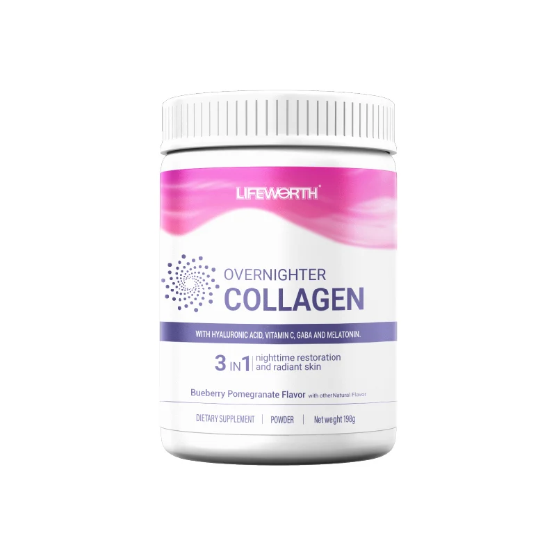 LIFEWORTH Custom 3-in-1 Protein Collagen Powder Beauty Product for Adults 200G