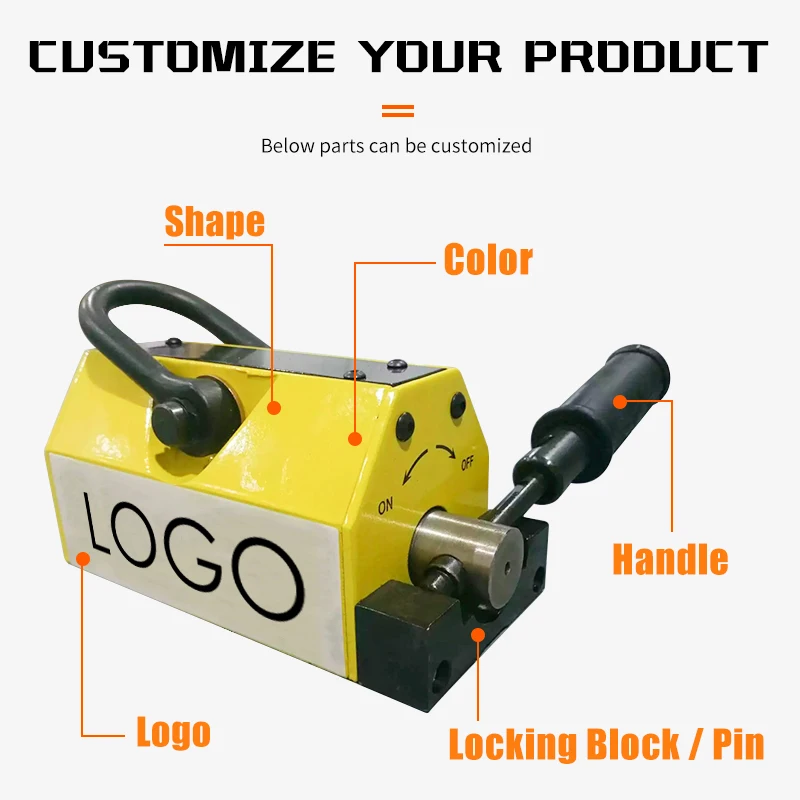 Heavy Duty Lifting Ce Certification Powerful Lifting Magnets For Steel Sheets