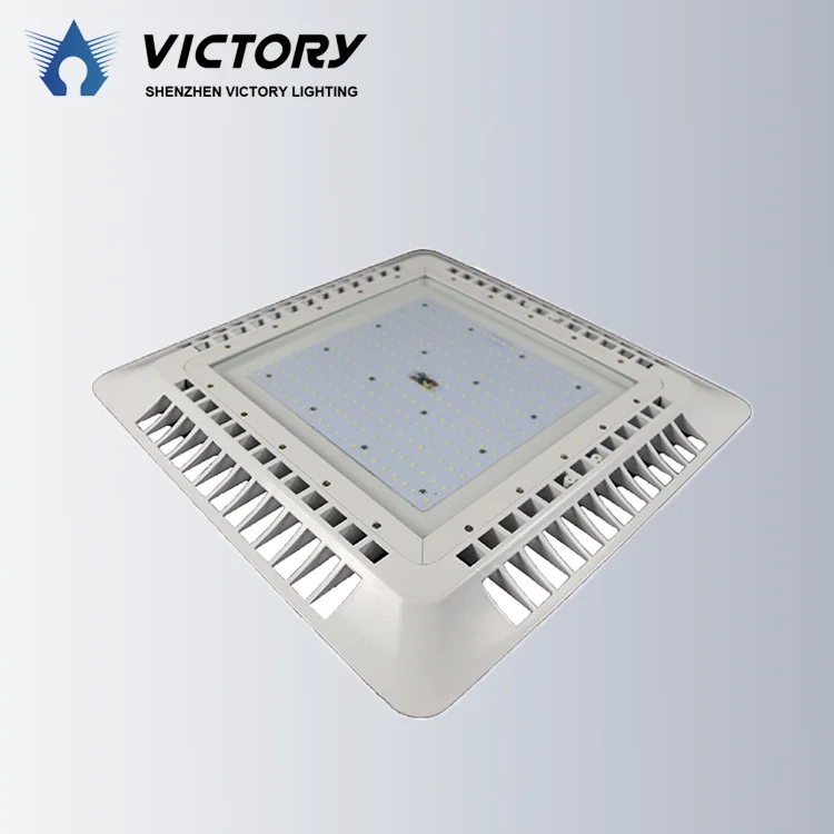 
China Manufacturers Supply 130W Gas Station Motion Sensor LED Canopy Light Price 
