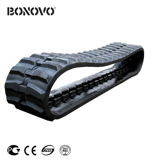 OEM Customized High Quality Small Rubber Track 230 72 39 Rubber Crawler for Excavator