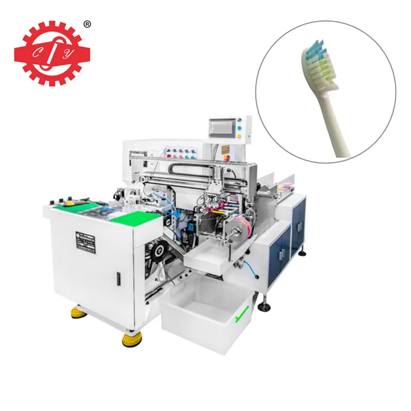 Heterotypic Holes 3 Colors Toothbrush Machine CNC Automatic Tufting Machine