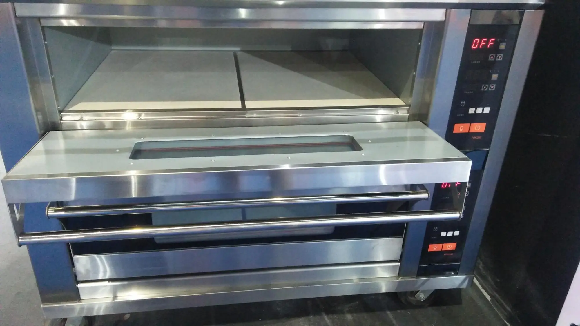 Food Processor Baking Shop Machines Restaurant Equipment Kitchen Pizza Oven Bread Baking Gas Ovens