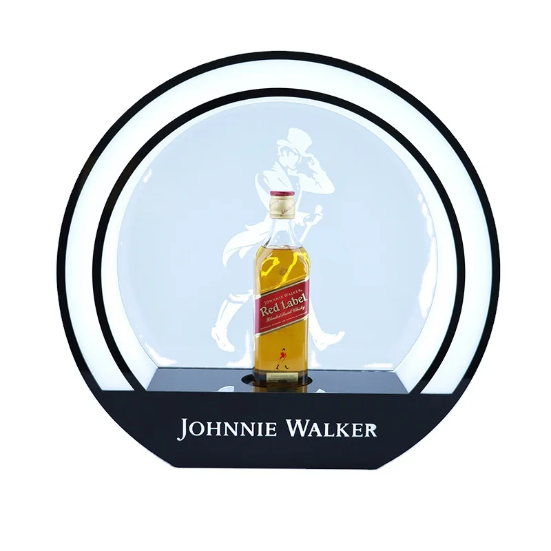 RICHSHINING Black label Walker дисплей светодиодная переноска VIP Bottle Glorifier Vokda сервисная бутылка Presenter для праздничных новинок