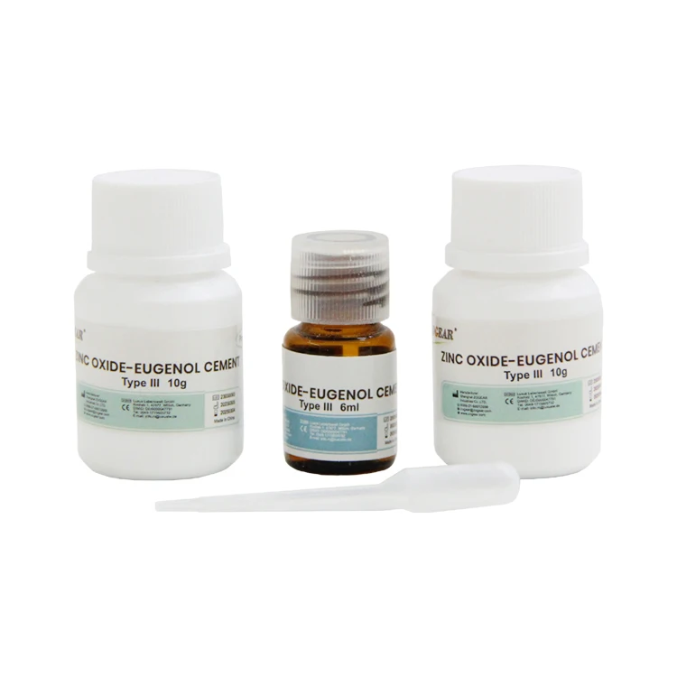 Zogear TM024 Dental Material Zinc Oxide Eugenol Cement,20g powder+6ml liquid