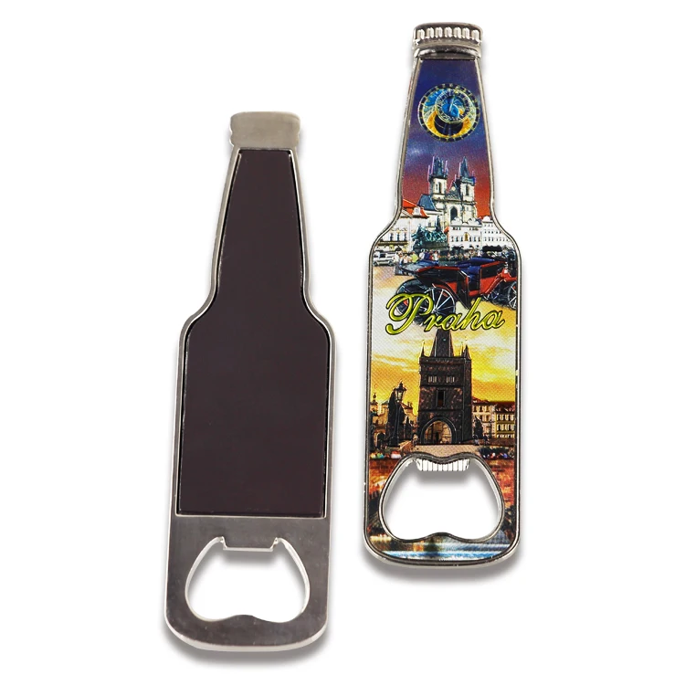 Factory Price Wholesale Fridge Magnets Customized Beer Wine Opener Bottle