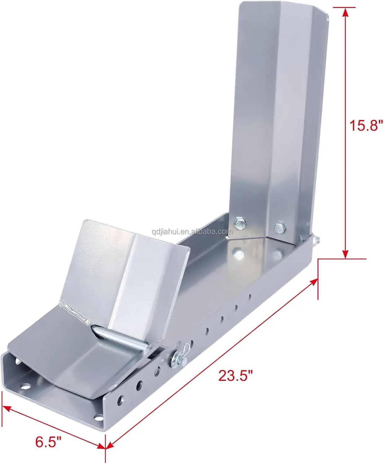 Motorcycle Wheel Chock Stand Auto Accessories Motorcycle Wheel Fixer for mounting to floors, truck beds or trailers