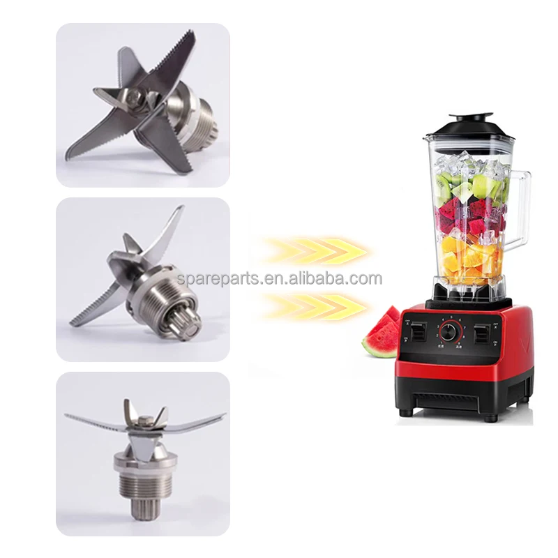 Factory 6 Fins Blender Cutting Knife Assembly Blender Parts Fits SUS304 Blender for Wall Breakers Blades Juicer Blade Parts