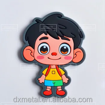 Factory customized 3D PVC refrigerator magnet cartoon exquisite gift fridge magnet suitable for modern families