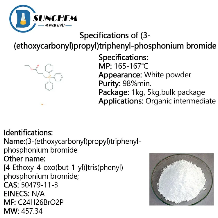 (3-(ethoxycarbonyl)propyl)triphenyl-phosphonium bromide with fast delivery cas