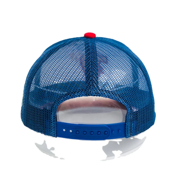 Cotton Embroidery Logo Foam Trucker Hat Vintage Custom Printing Two Tone Men Women 5 Panel Mesh Basketball Sport Caps