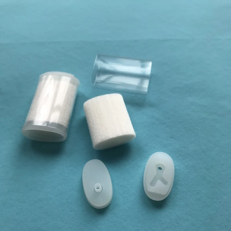 Custom non-woven PET cotton atomizing core oil absorption strip with hole