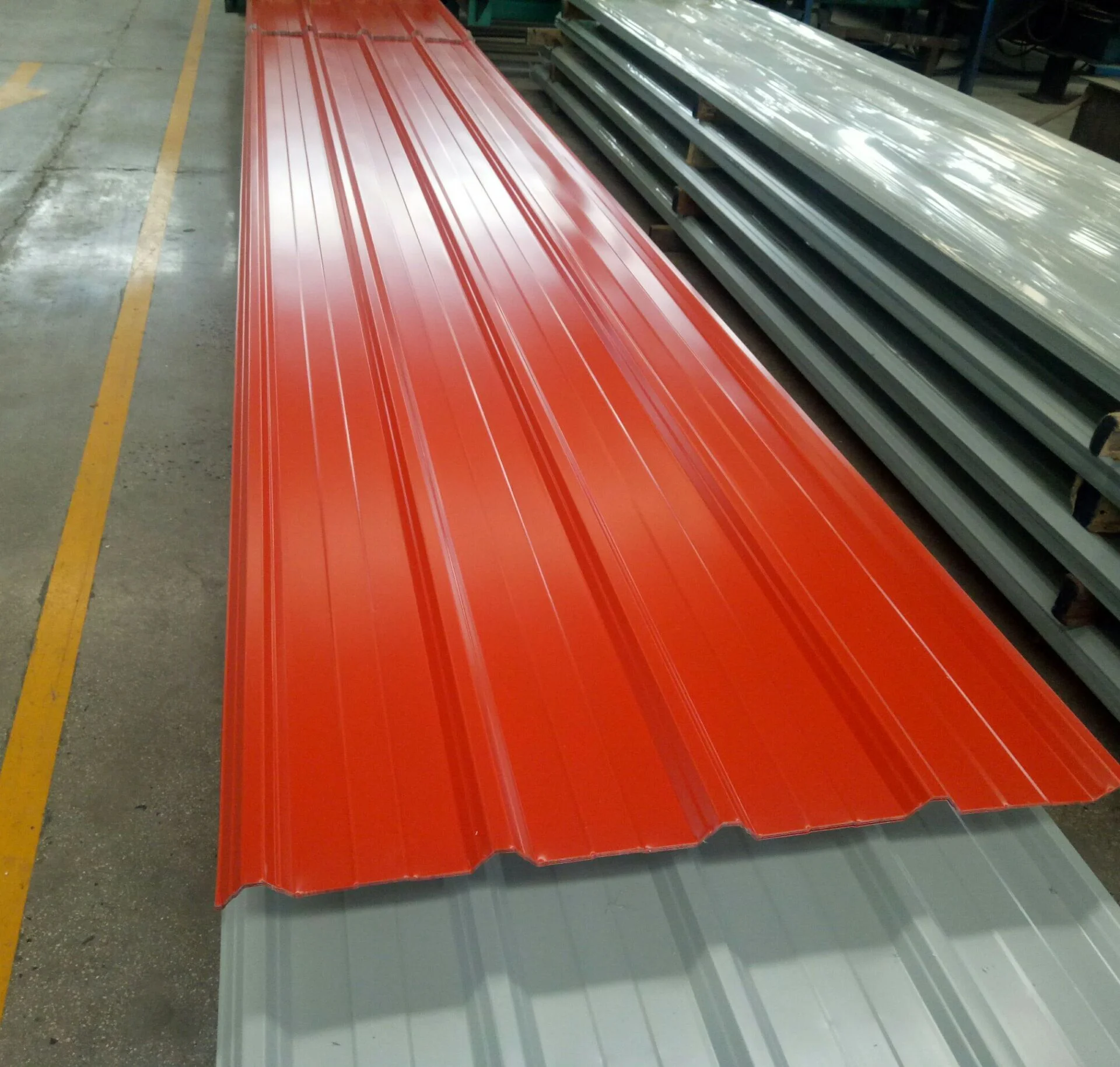 pp curtain coater for corrugated aluminum holes plastic sheets roll