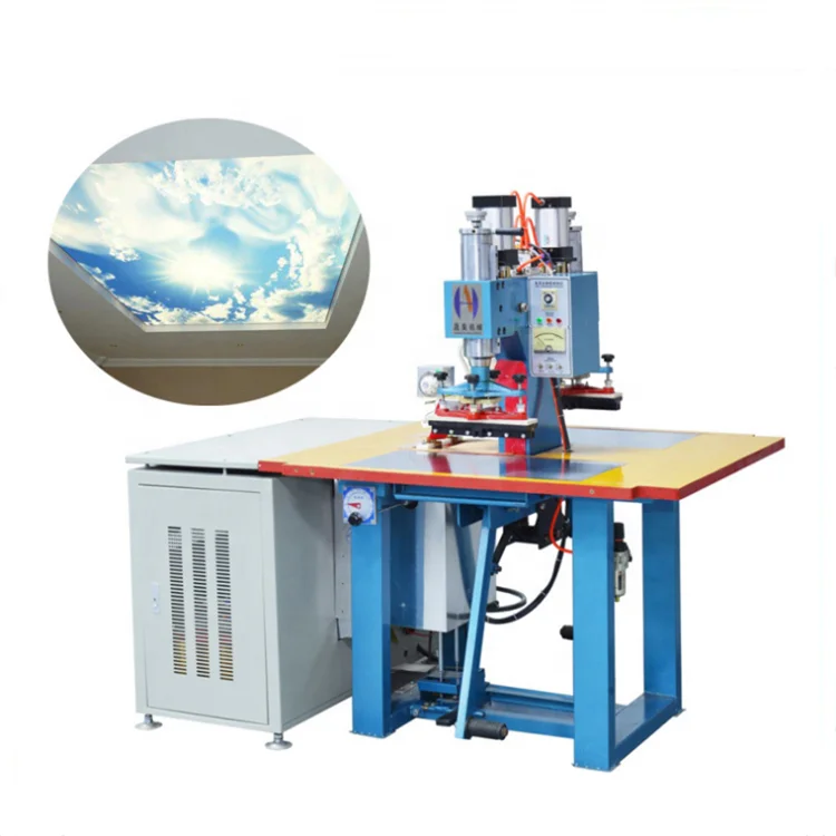5KW High Frequency PVC Ceiling Film Welding Machine For PVC Coated Fabric
