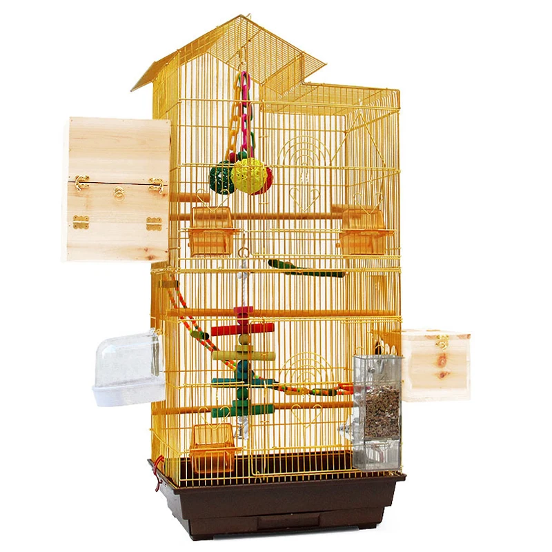 China supply hebei factory price small large metal bird cage aviary