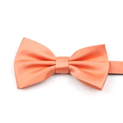 New Solid Color Fashion Bowties Groom Men Formal Colourful Cravat Male Marriage Accessories Design For Wedding Party Daily Wear
