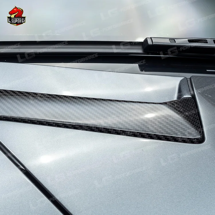 Carbon Fiber Car Hood Accessories for Lamborghin Aventador SVJ LP700 LP750 Auto Parts