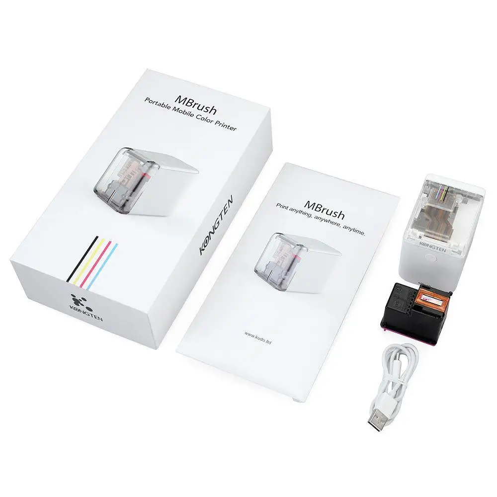 Mobile T-shirt Printer Paperless Multi-surface Handheld Mbrush Mini Portable Inkjet Printers
