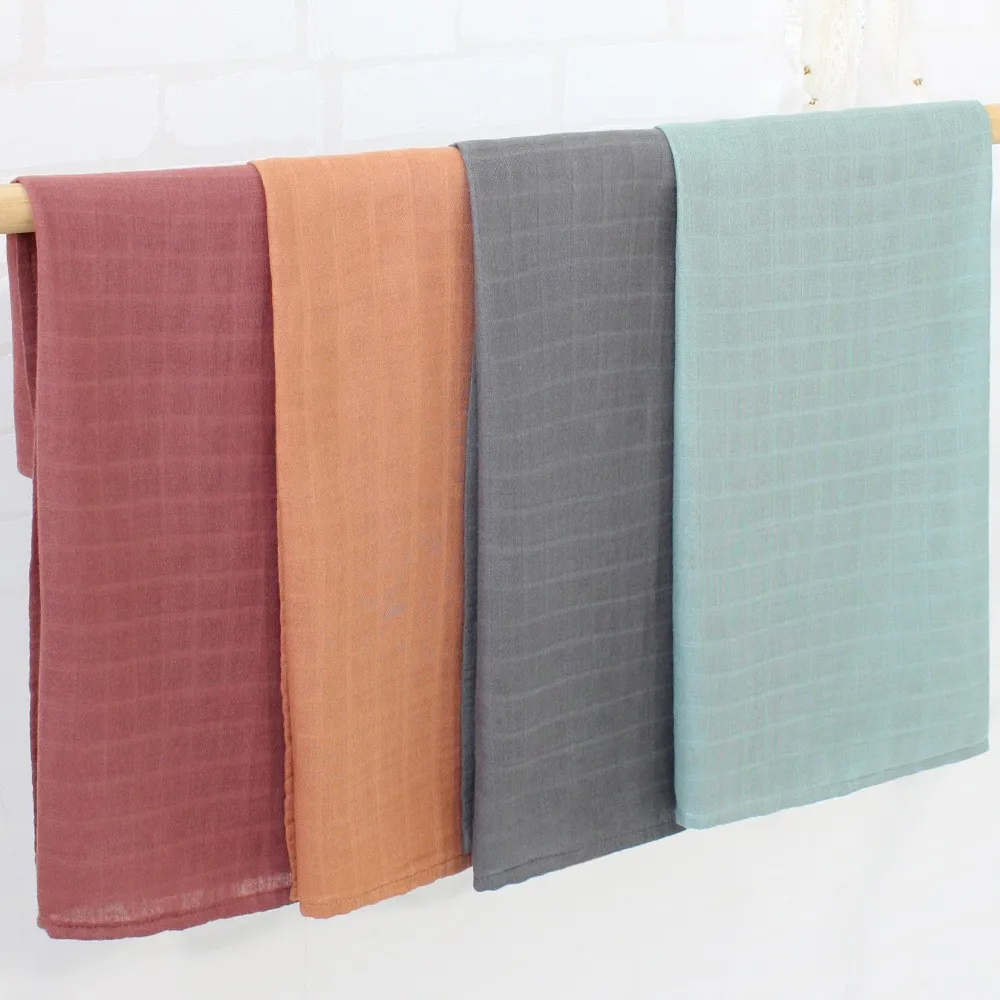 NEW Out Of Box Baby Bamboo Swaddle Receiving Blanket 24 x 27 Inch 2 Swaddle Blankets Rayon Farm Theme and Stripes 0-3M towel