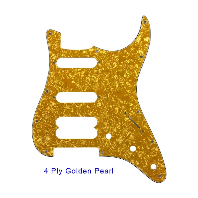 Pleroo Guitar Accessories Stratocaster Player Humbucker Standard ST HSS Guitar Scratch Plate pickguard for Fender