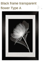 Modern Simplicity plastic decoration painting living room sofa background wall hanging black white photo picture frame