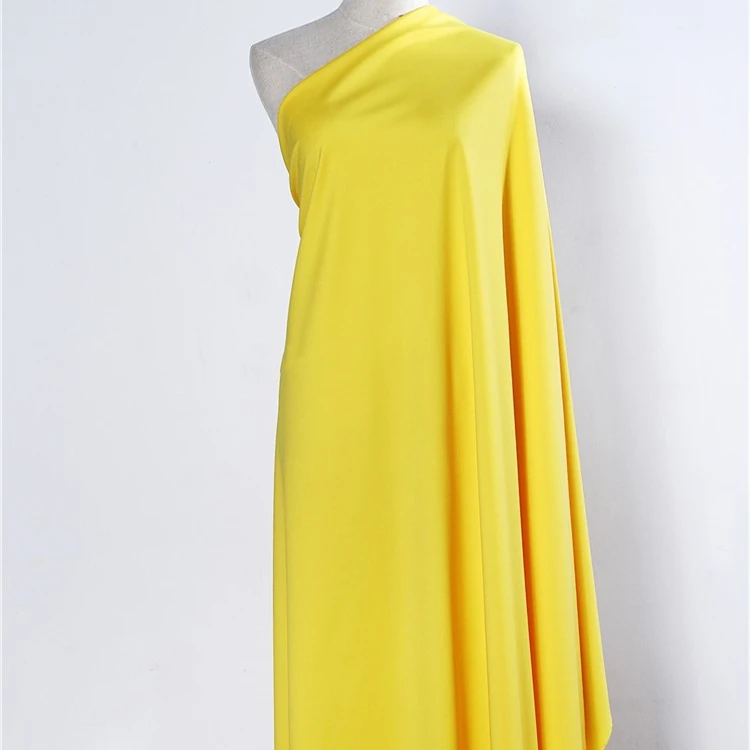 NR Roma Fabric Knit Weft 68 Rayon Viscose 27 Nylon Polyamide 5 Spandex Elastane Interlock Ponte De Roma Fabric for Garment Pants