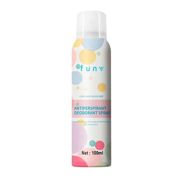 ODM OEM Unisex Antiperspirant Deodorant Spray Fragrant Underarm Perfume for Body Use Available for Custom Design
