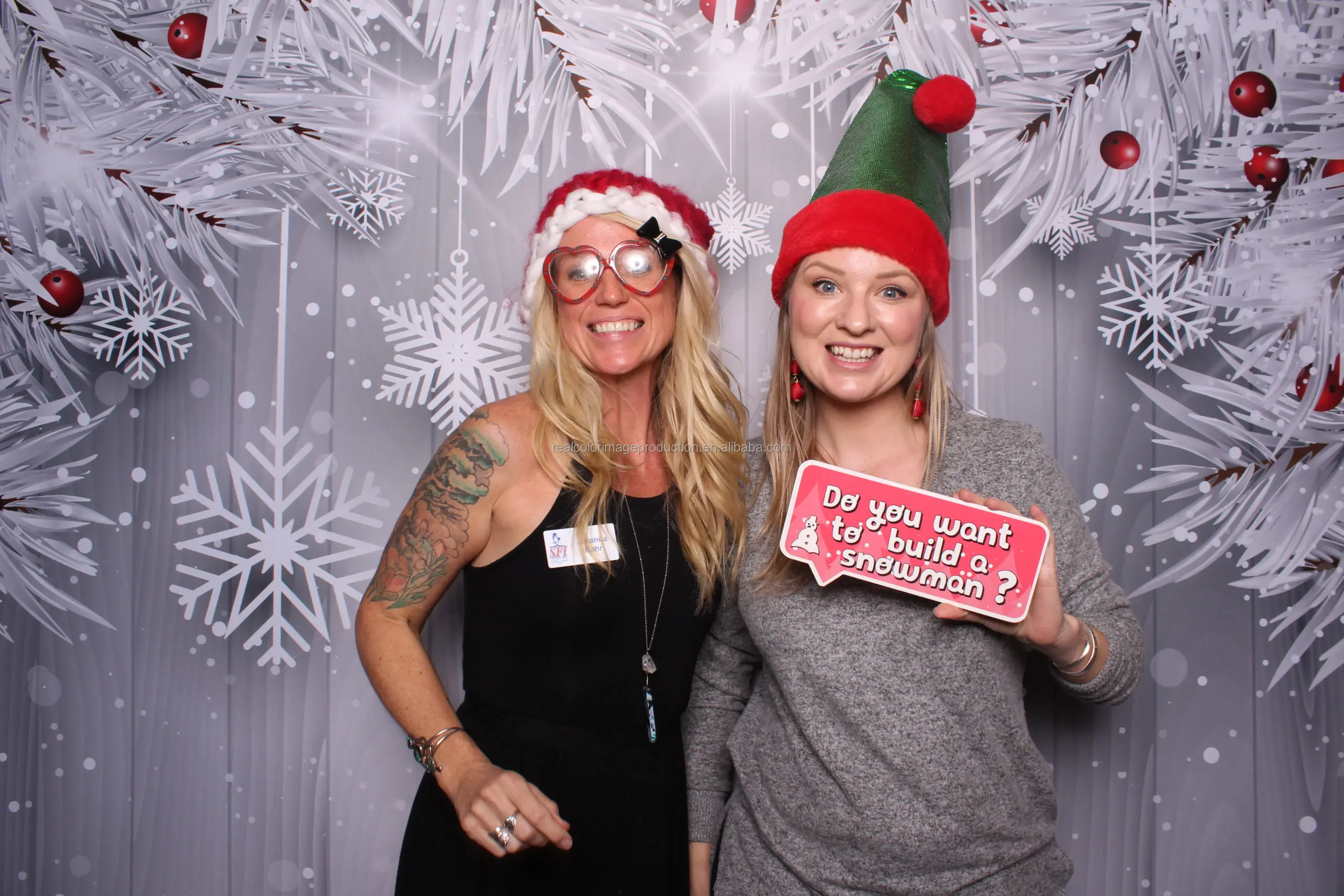 Portable Aluminum Frame Tension Fabric Backdrop Displays For Photo Booth