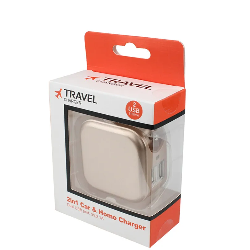 Mobile phones, tablets, mp3 devices use home charger + car charger